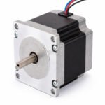 STEPPERONLINE 23HS22-2804S – NEMA 23 Bipolar Stepper Motor (1.8°, 1.26 N·m / 178.4 oz-in, 2.8 A, 57×57×56 mm, 4-Wire)