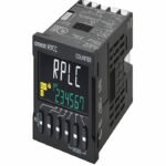 Digital Counter, Screw Terminals, 48×48 mm, IP66, 6 Count Digits, Multifunction (Incl. Tachometer), Relay Output, 100–240 VAC Supply, 12 VDC Aux. Supply