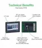 Schneider HMISTO715 4.3inch HMI - Image 3