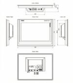 Siemens 6AV2124-0QC02-0AX1 15inch HMI - Image 2