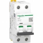 Schneider A9F74206 2P 6A MCB