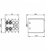 Siemens 3RH2911 Auxiliary Contact - Image 2