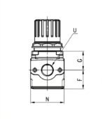Camozzi MC104 Pressure Regulator - Image 4