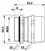 Phoenix 1411163 Cable Gland - Image 2