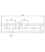 Weidmuller 236510000 DIN Rail - Image 2