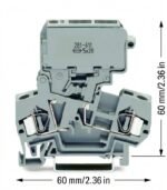 WAGO 281-611 Fuse Terminal Block - Image 2