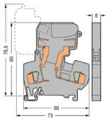 WAGO 281-611 Fuse Terminal Block - Image 3